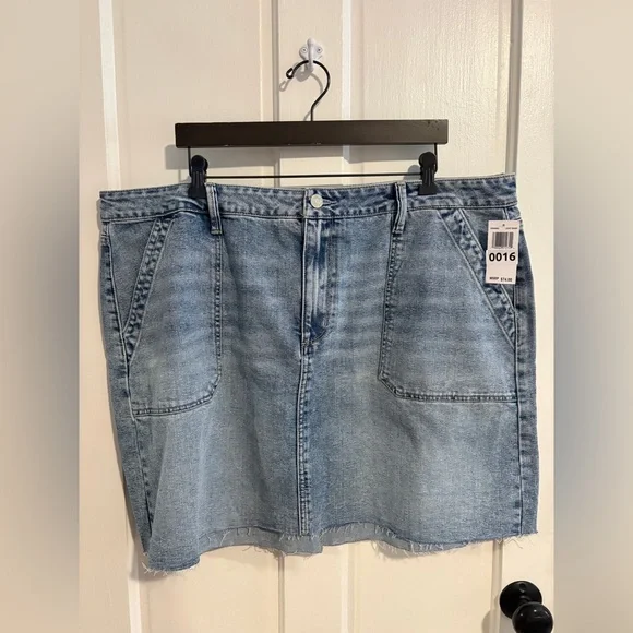 Edited by Remi Bader Women's Utility Mini Denim Skirt - Picture 2 of 9